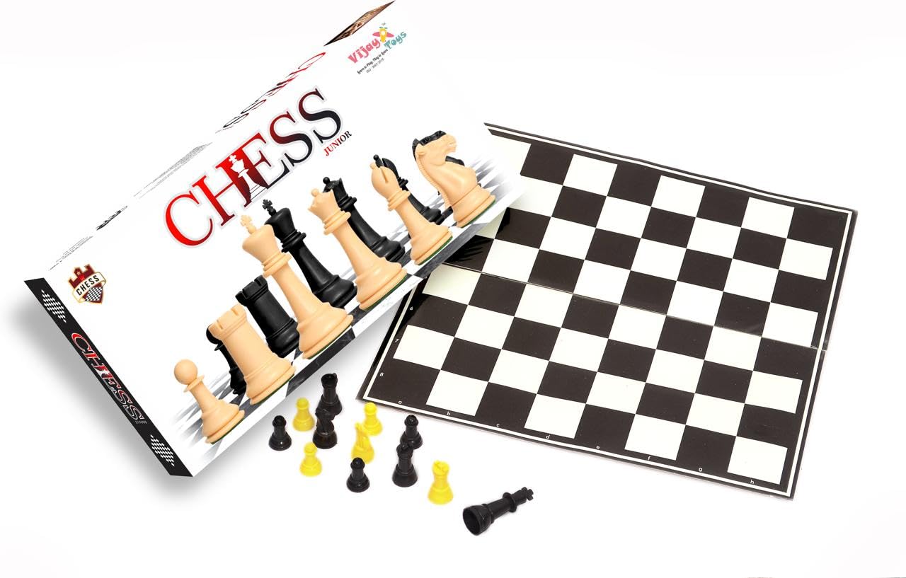 KAIRA TOY Tournament Chess Foldable Chess Game Set with Plastic Staunton (Chess - Junior) (B0CF1QKZ32) Amazon Price History, Amazon Price Tracker