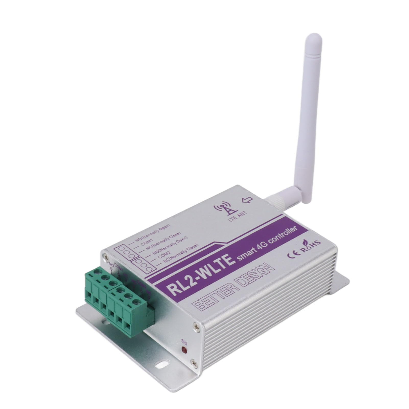 Apricancello 4G GSM, 2 Canali APP Telecomando Luce GSM Interruttore Remoto Relè Interruttore Apriporta con Quadrante GSM Controller Porta di Ingresso Controller di Accesso