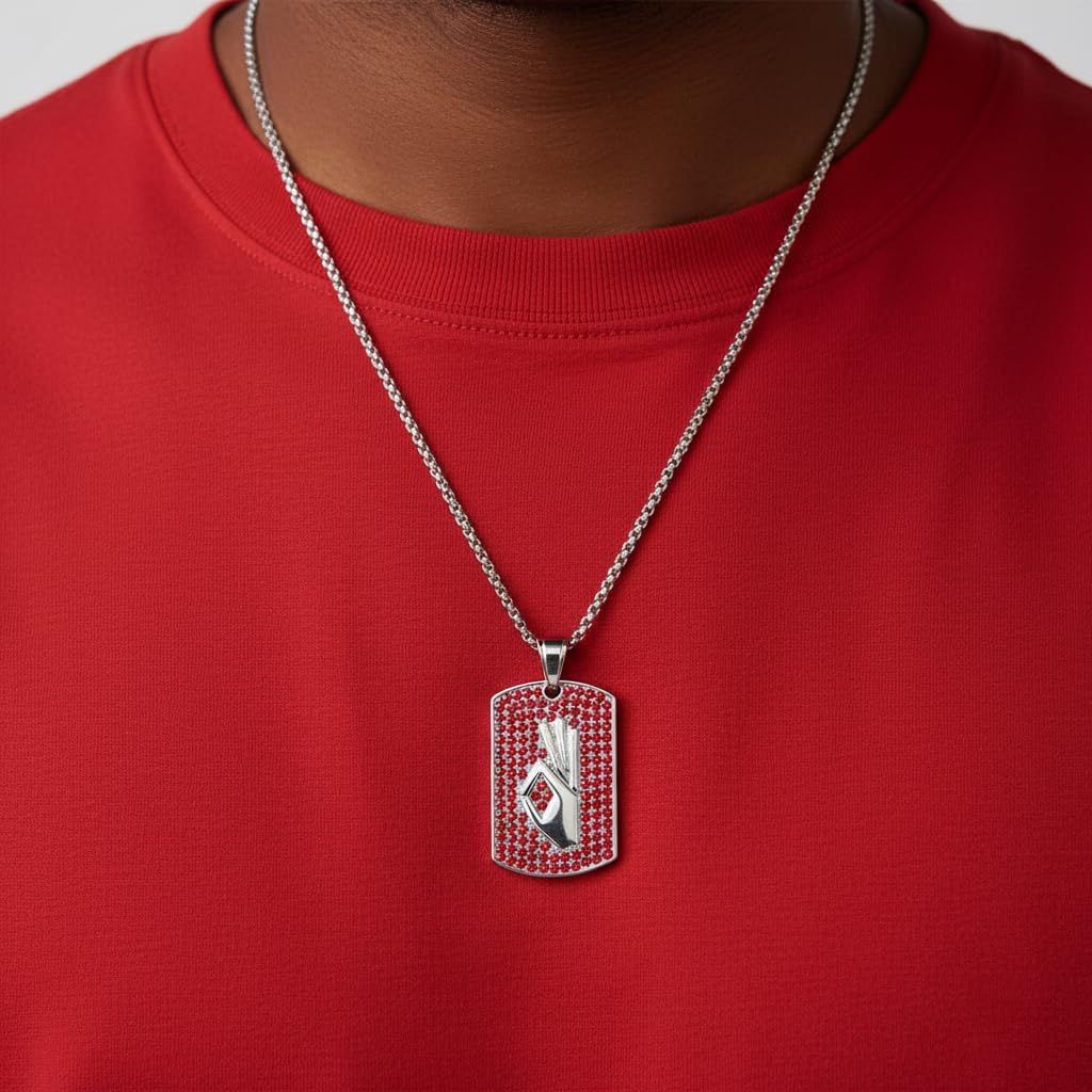 Kappa Alpha Psi Paraphernalia - Pendant Necklace - Fraternity Gift Accessories for Men - Official Vendor - Collection