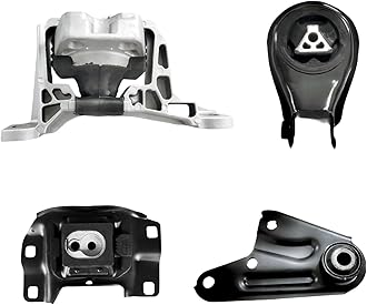 Set of 4 Motor Mounts for Mazda 3 2.0L Automatic (2010-2013) - Replaces A4405, A4420, A4418 - Fixes Vibration - Not for 3i/GS-Sky/Manual