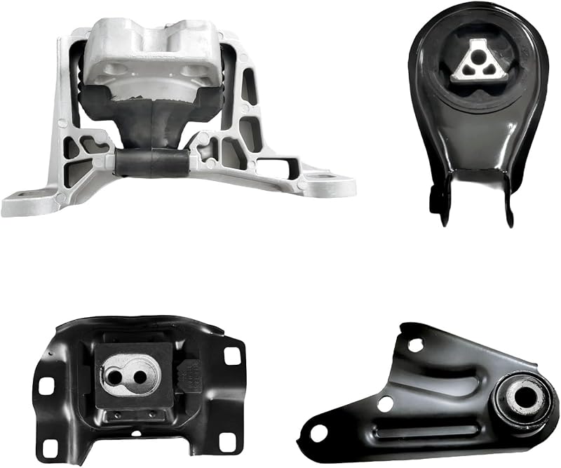 Kit com 4 coxins do motor Yllhaoyuan para Mazda 3 2.0L automático 2010–2013