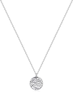 Fettero 14K Gold Plated Moon Phase Pendant Necklace - Dainty Full New Crescent Moon Choker Jewelry for Women, Hypoallergenic Gift