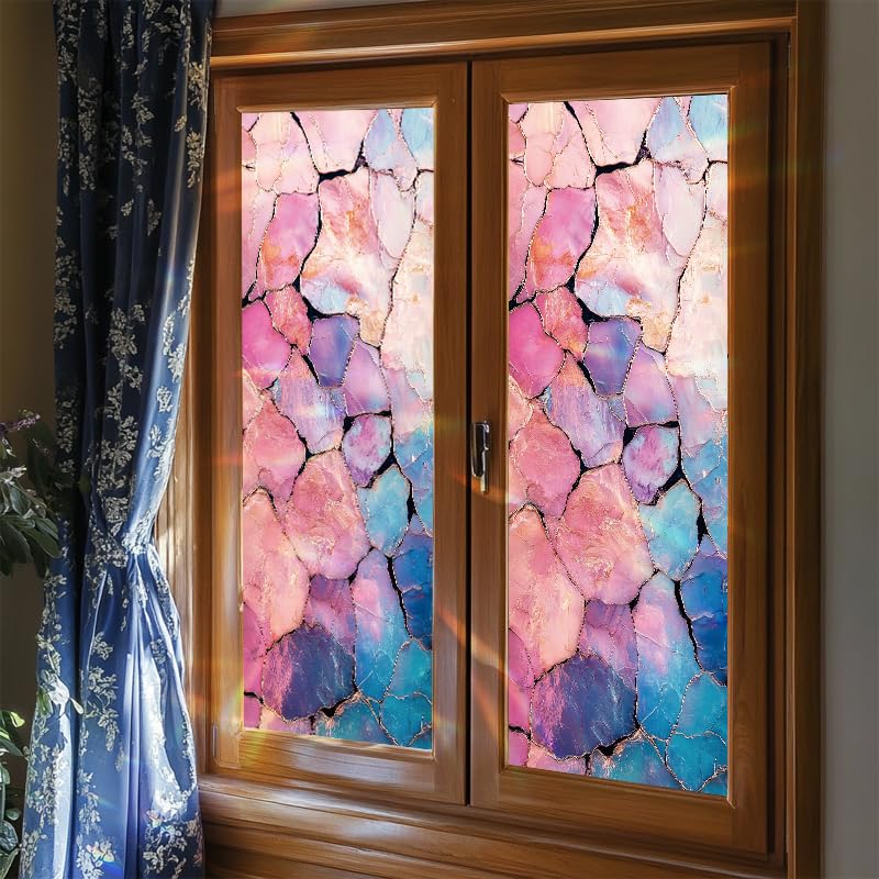 Película Decorativa Para Ventana Privacidad 17.7x39.3 Pulg miniatura 6