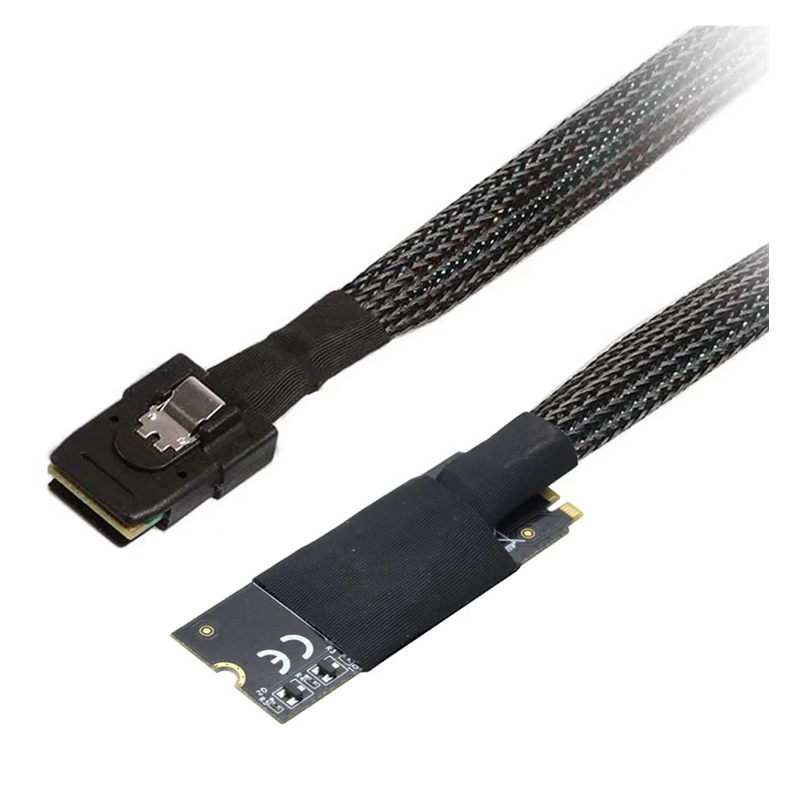 Cavo ad alta velocità per server Plug and Play da T35C M.2 (M-Key Nvme 2260) a MI NI S*A*S SFF-8087