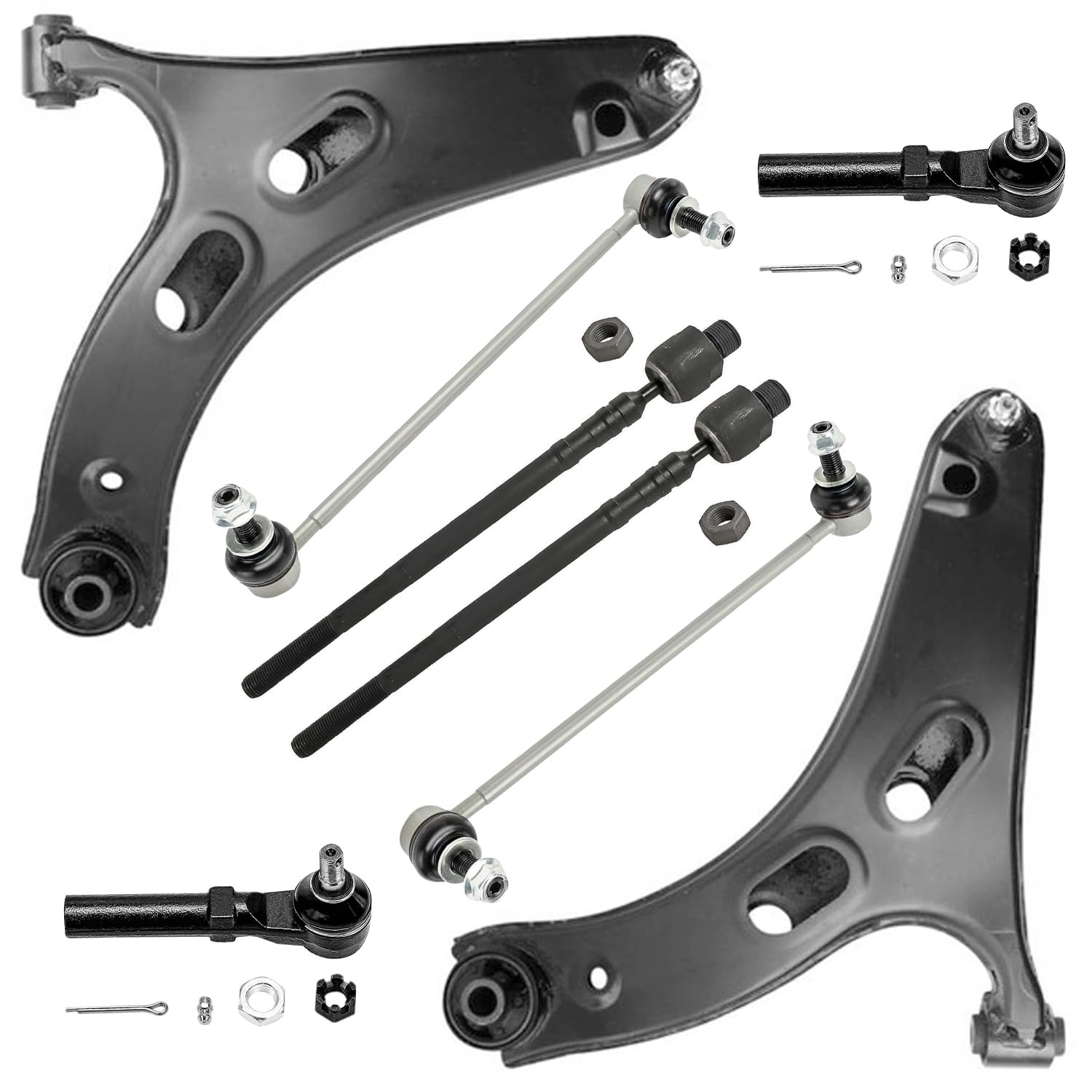 Detroit Axle - 8pc Front Suspension Kit for 2019-2023 Subaru Crosstrek