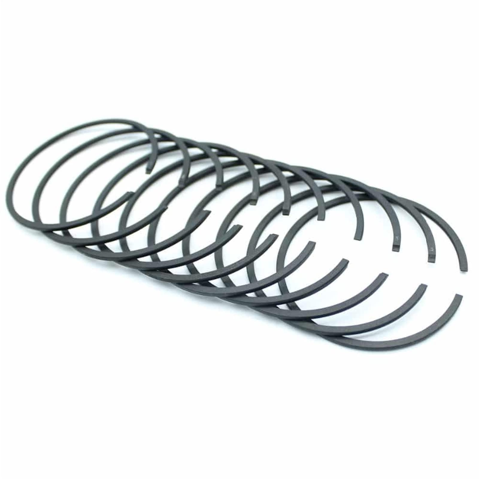 100 Uds CG520 Anillo de pistón de desbrozadora 44mm * 2,0mm 1E44F-5 Motor 52CC Apto for Strimmer GREENLINE Mitsubishi TL52 TB52 VX540 VRX54