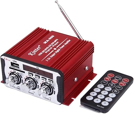 Dc12v Amplificador De Potencia De La Mini Ayuda De Usb / Sd / Fm Un Coche / Moto Ma-600 Rojo Dc12v Amplificador De Potencia De La Mini Ayuda De Usb / Sd / Fm Un Coche / Moto Ma-600 Rojo