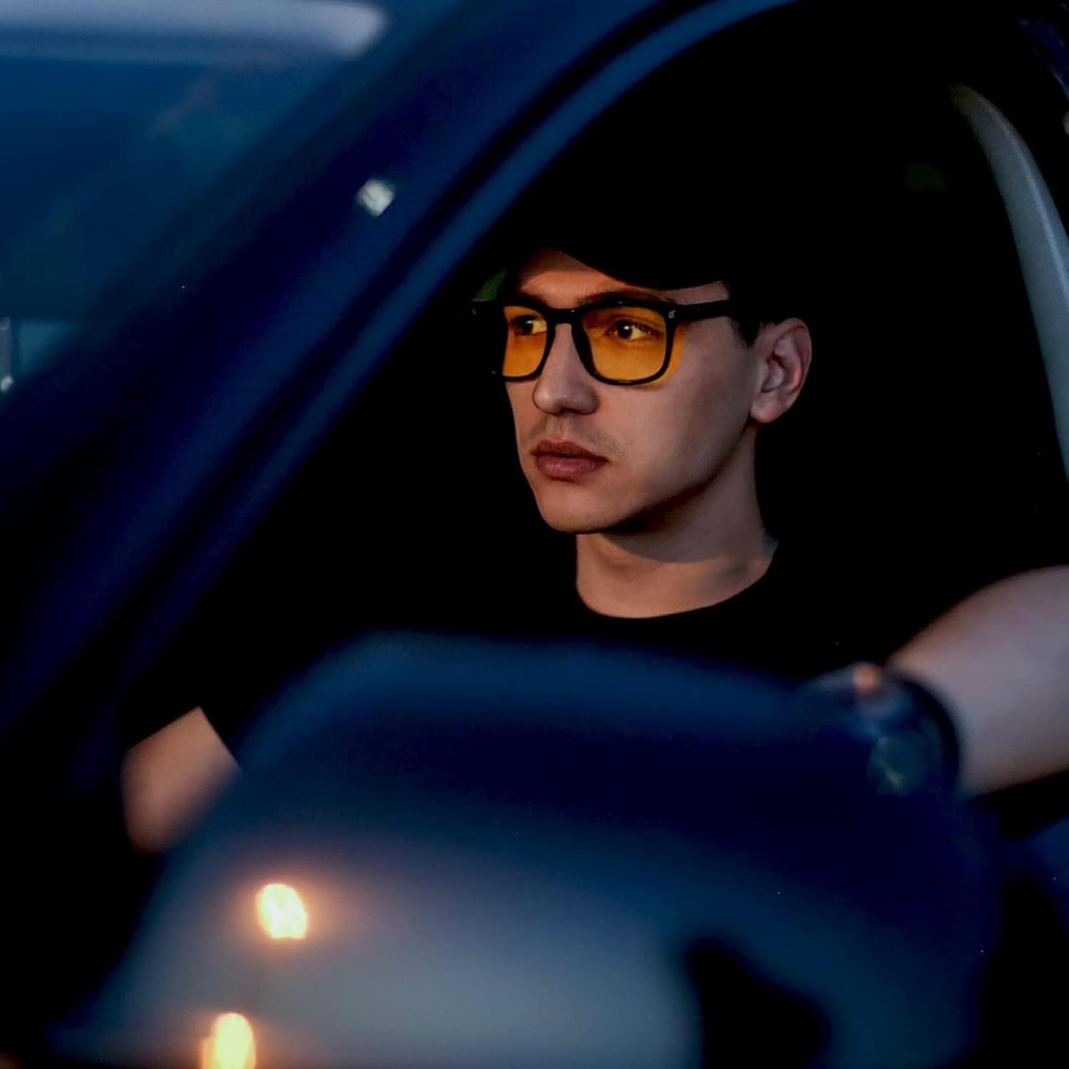 livho High Tech Night Driving Blue Light Glasses - Advanced Blue Light Blocking Computer Glasses - Image 6