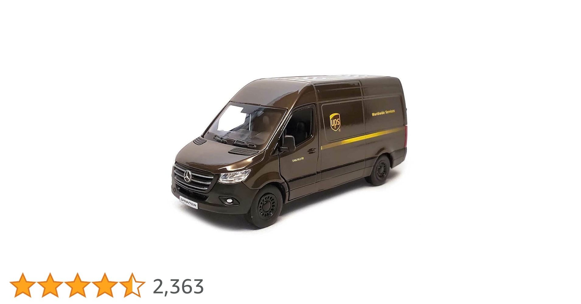 Amazon | KiNSMART - メルセデスベンツ スプリンター UPS