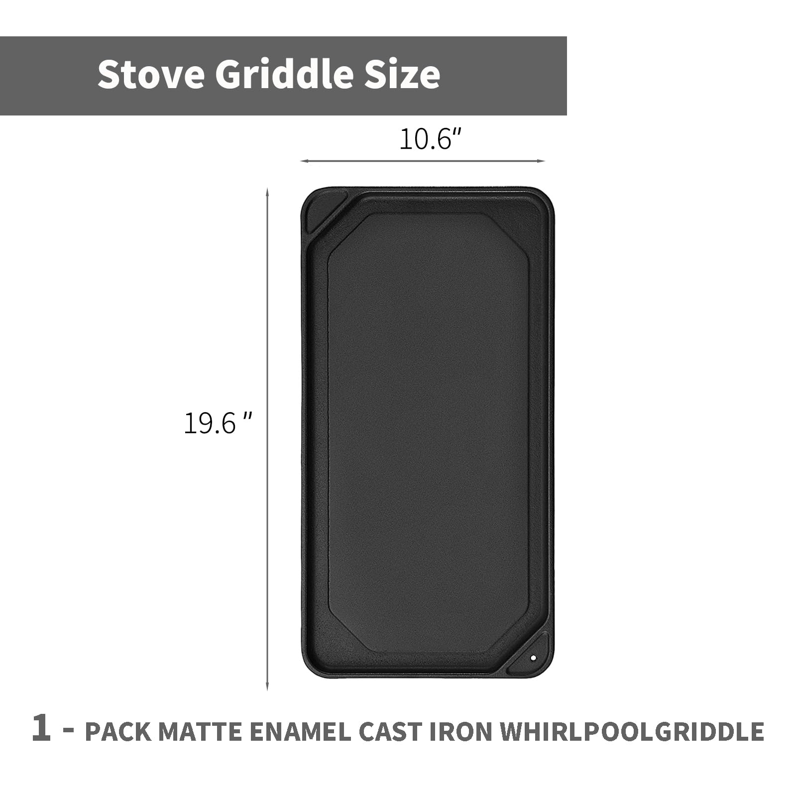 Amazon.com: 4396096RB W10297135 Griddle Replacement Parts for  