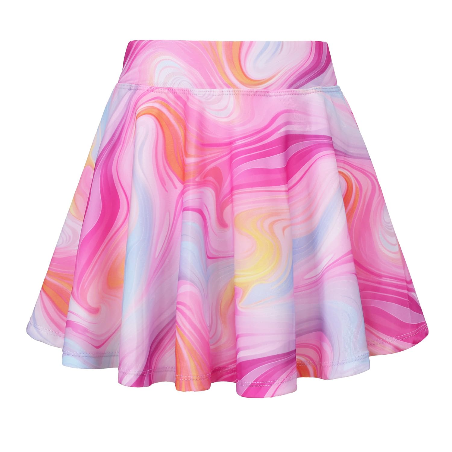 JESKIDS Pleated Skirts Girls' Tennis Skirts Golf Skort Athletic Dance Running School Sport Skirts with Shorts