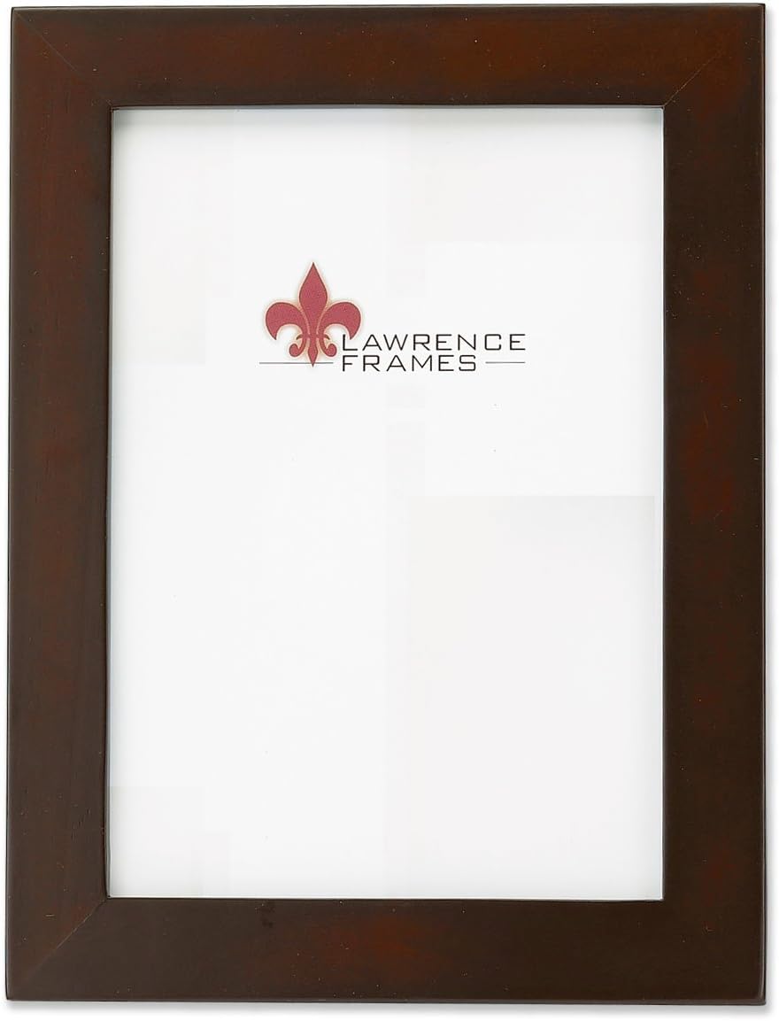 Lawrence Frames 11 by 14Inch Walnut Wood Picture Frame