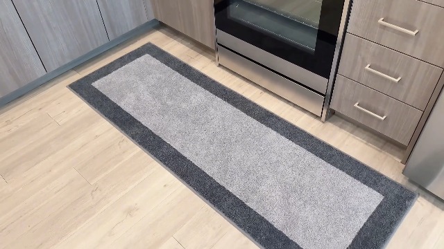 Washable Kitchen Rugs Set Of 2 (24" X 35.5" 24" X 59"), Non Slip Kitchen Mats For Floor, Absorbent Indoor Entryway Runner Rugs For Laundry, Bathroom, Door, Bedroom (Roll Packing