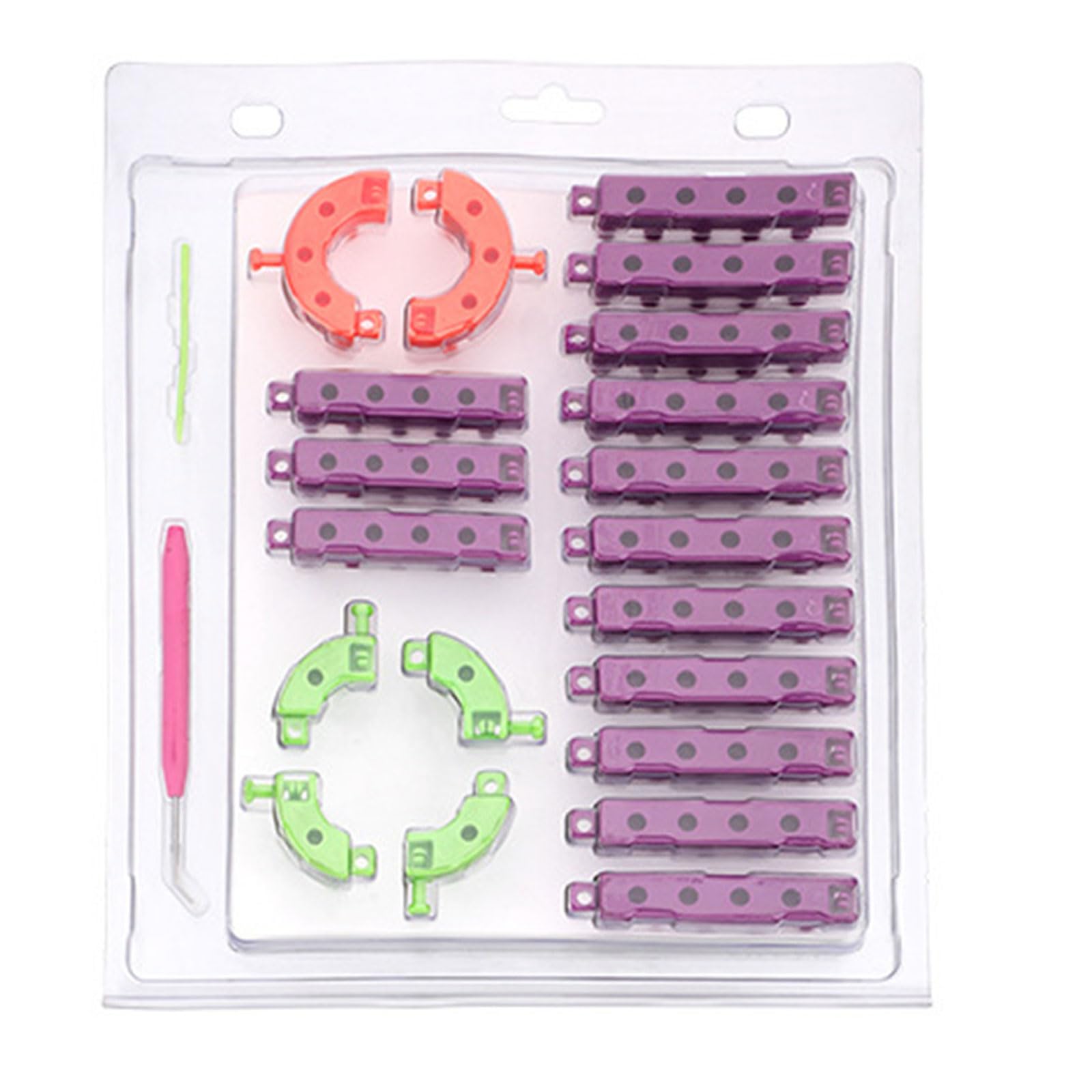 Xjdzineq Round Knitting Weaving Craft Yarn Set for Children Scarf Stitching Shawl Sweater Sock Blankets Knitter Weaving Tool
