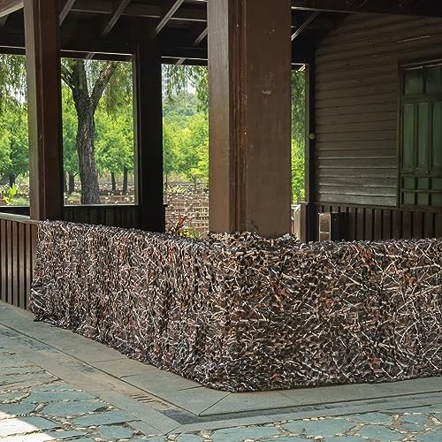 Sitong Bulk Roll Camo Netting For Hunting Military Decoration Sunshade, Tree Camo Bionic+Grass, 1.5Mx2.5M(4.9ftx8.2ft) - Image 2