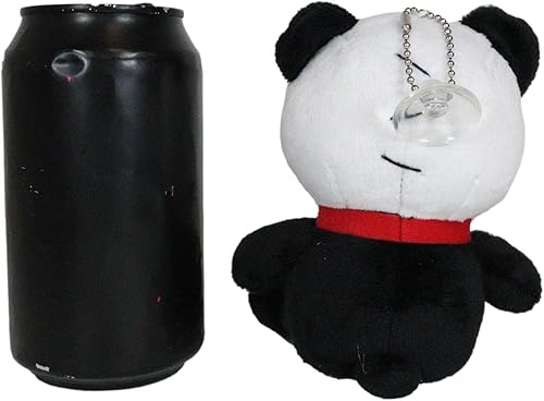 Vista 7 de Ebros Gift Furry Bones Skeleton Pandie El Panda Vudú con pajarita roja, Figura suave, coleccionable de 6 pulgadas de alto, pandas gigantes, osos