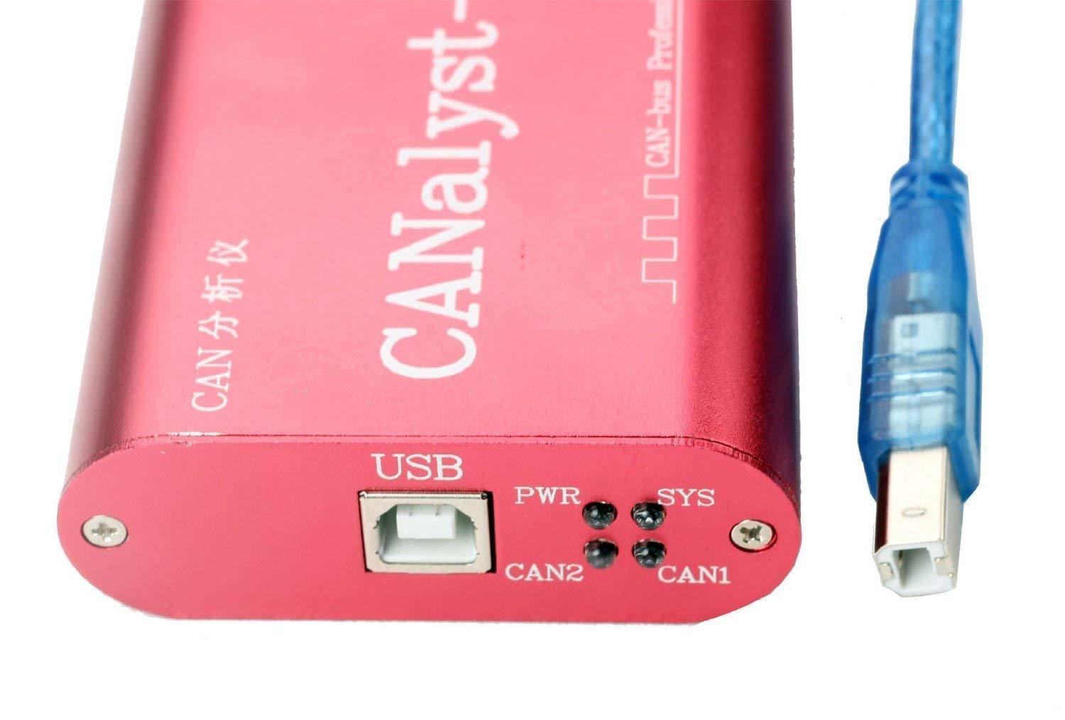 CANalyst-II USB zu CAN Analysator CAN-BUS Konverter Adapter Unterstützen ZLGCANpro
