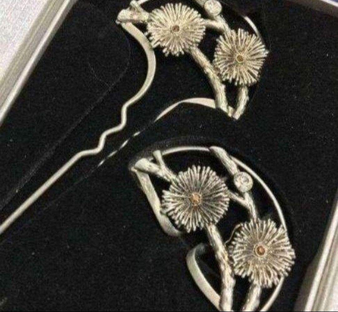 超貴重】アンティーク簪・帯留セット11点