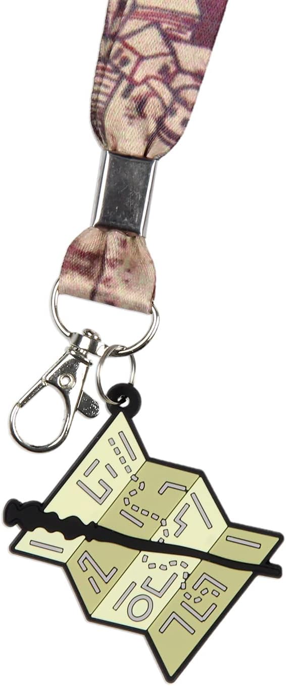 Harry Potter I Solemnly Swear That I Am Up to No Good Lanyard w/Badge Holder and Marauders Map Rubber Charm - Image 4
