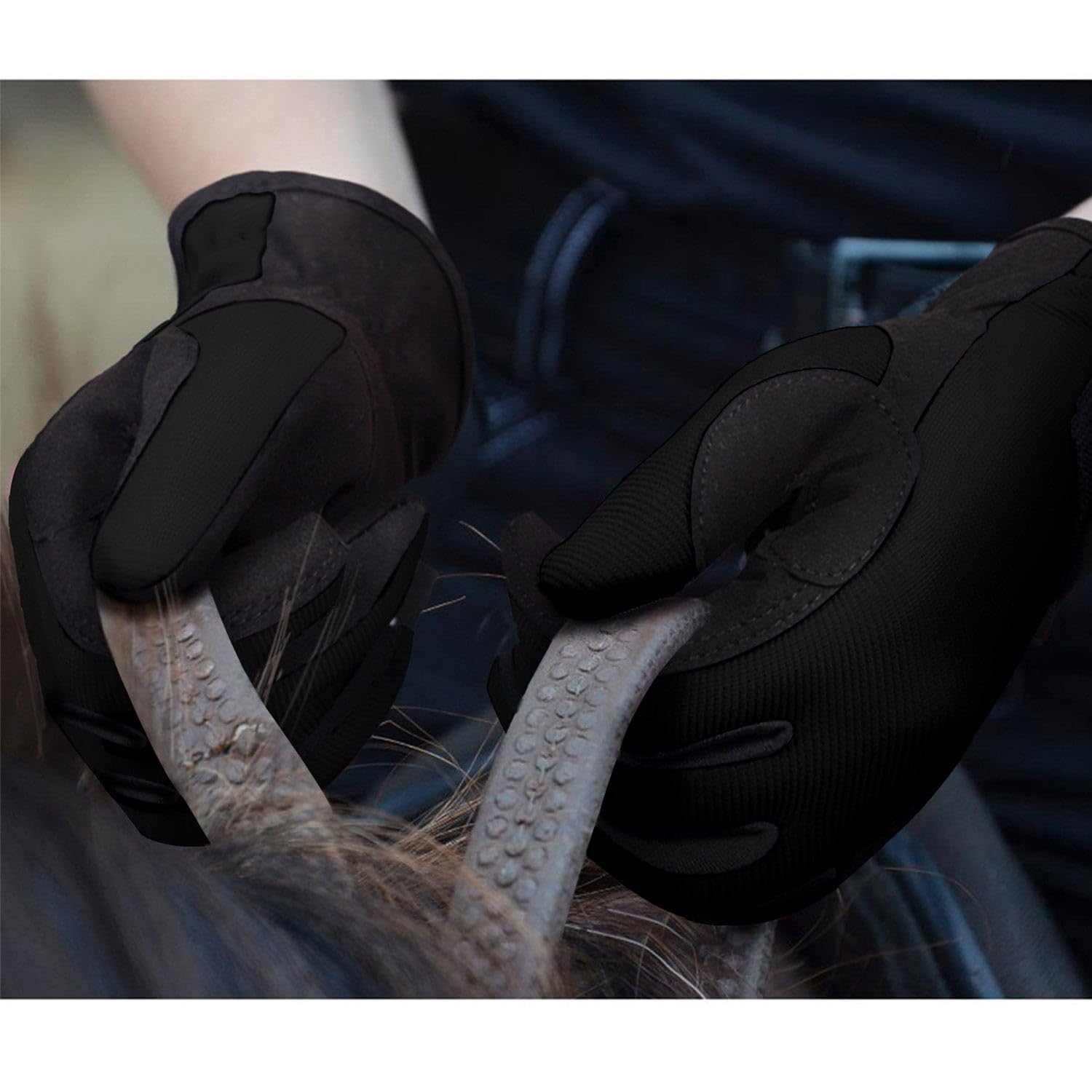 Guantes de equitación FitsT4 para niños 5-14 años 3 Colores
