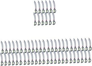 Totority 60 Pcs Pirate Knife Inflatable Pool Toy Inflatable Swords Toy Fake Kids Summer Balloons Kids Summer Toys Beach Toys Pirate Inflatable Plaything Swords Toys Inflatable Kid Toy