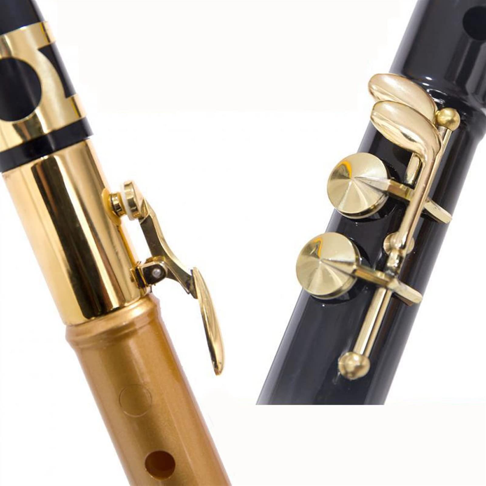 Semplice Sassofono Adulto Bambini Principiante Sassofono Mini Tascabile Strumento Musicale Ad Ancia Contralto Kit principianti sax (Color : Ggold)