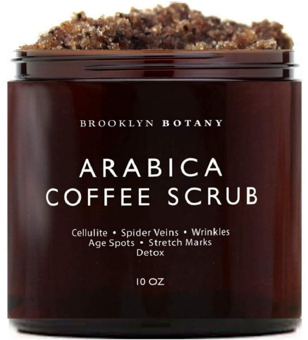 Brooklyn Botany Coffee Body Scrub and Face Scrub 100 Natural Anti