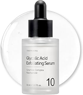 TOSOWOONG Suero exfoliante al 10% de ácido gl...