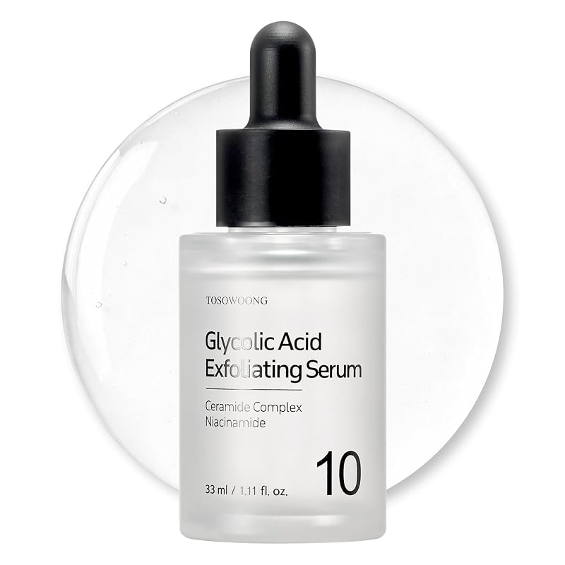 Sérum esfoliante TOSOWOONG com ácido glicólico 10% AHA