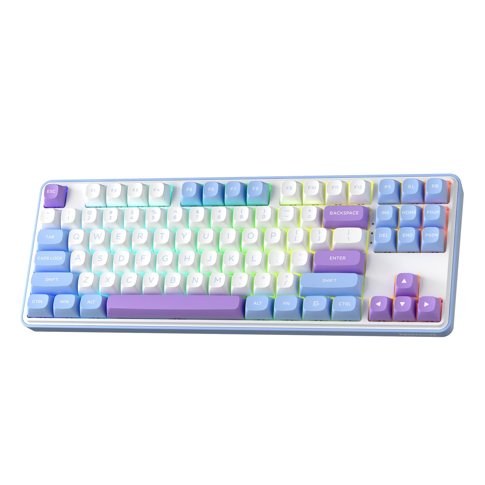 キーボード sai Amazon | Redragon K707 PRO 80% ワイヤレスガスケット RGB