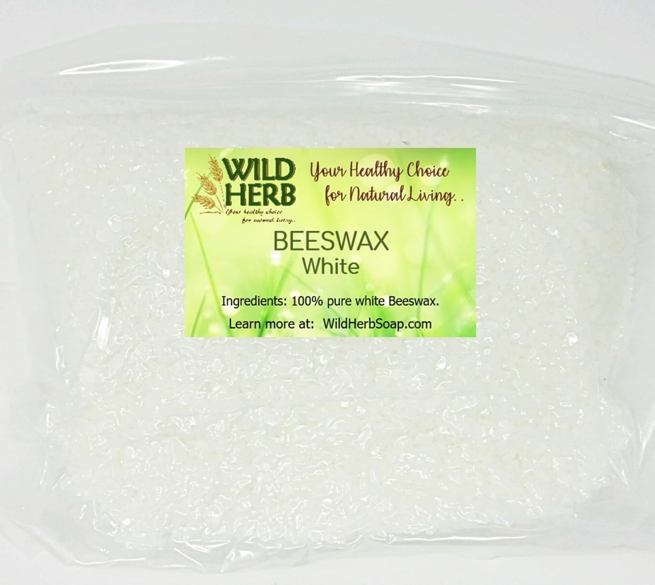 White Beeswax Pellets sourced from a USDA and ISO 9001 Certified Organic Supplier (69 lbs)