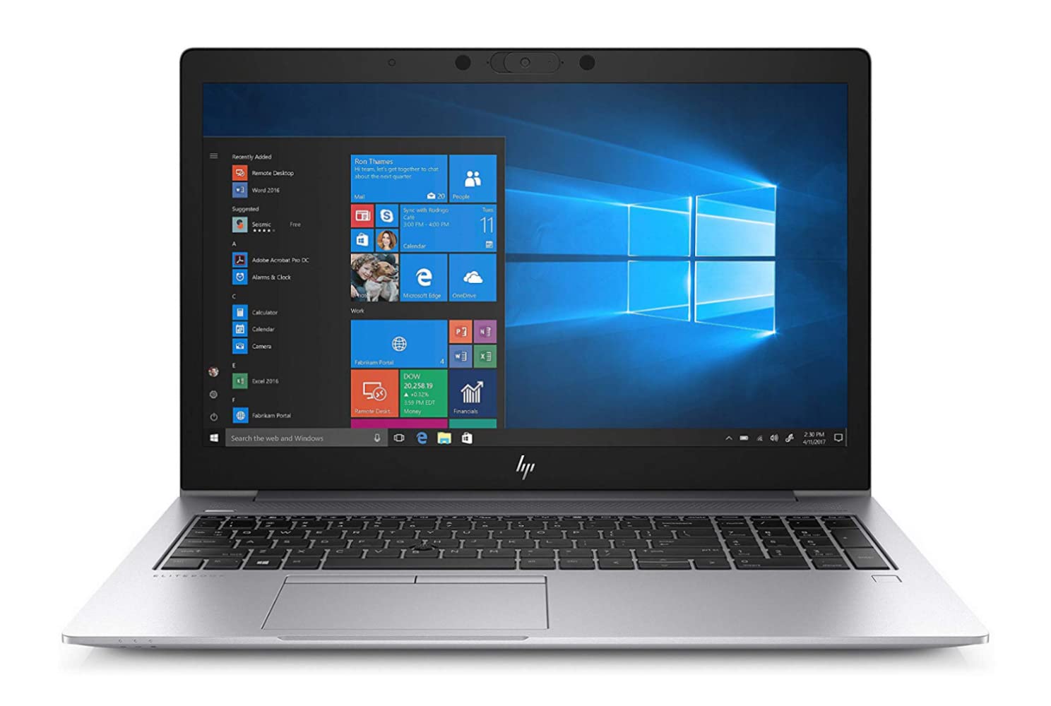 HP EliteBook 850 G6 15,6 pollici 1920 x 1080 Full HD Intel Core i5 8265U 512GB SSD Hard Drive 16GB Memoria Windows 11 Pro 4G LTE Webcam Notebook Laptop (ricondizionato)