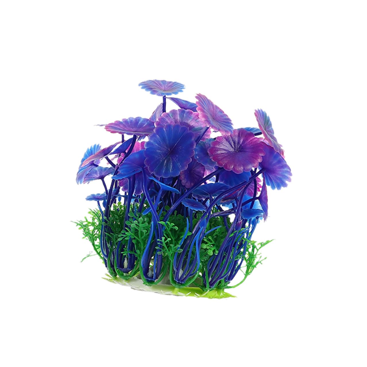 Unomor Artificial Aquarium Plants Purple Fish Tank Decorations Sturdy Plastic Underwater Ornaments for Aquarium D cor and Aquatic