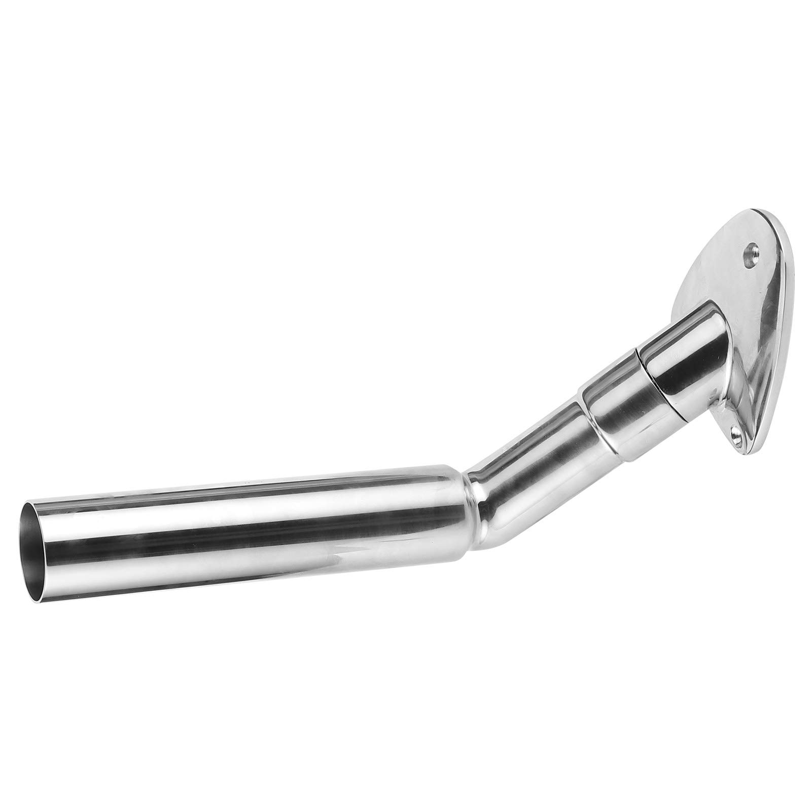 Soporte para Caña de Pescar para Barcos de Acero Inoxidable, Base para Caña de Pescar de con Diámetro Interior de 40 Mm para Yates Marinos, Diseño Liviano y Duradero