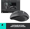 Mouse inalámbrico Logitech M705 Marathon, mouse gaming inalámbrico, receptor USB-A 2.4 GHz, 5 botones programables, batería de 3 años, PC, Mac, laptop, Chromebook - Negro 4