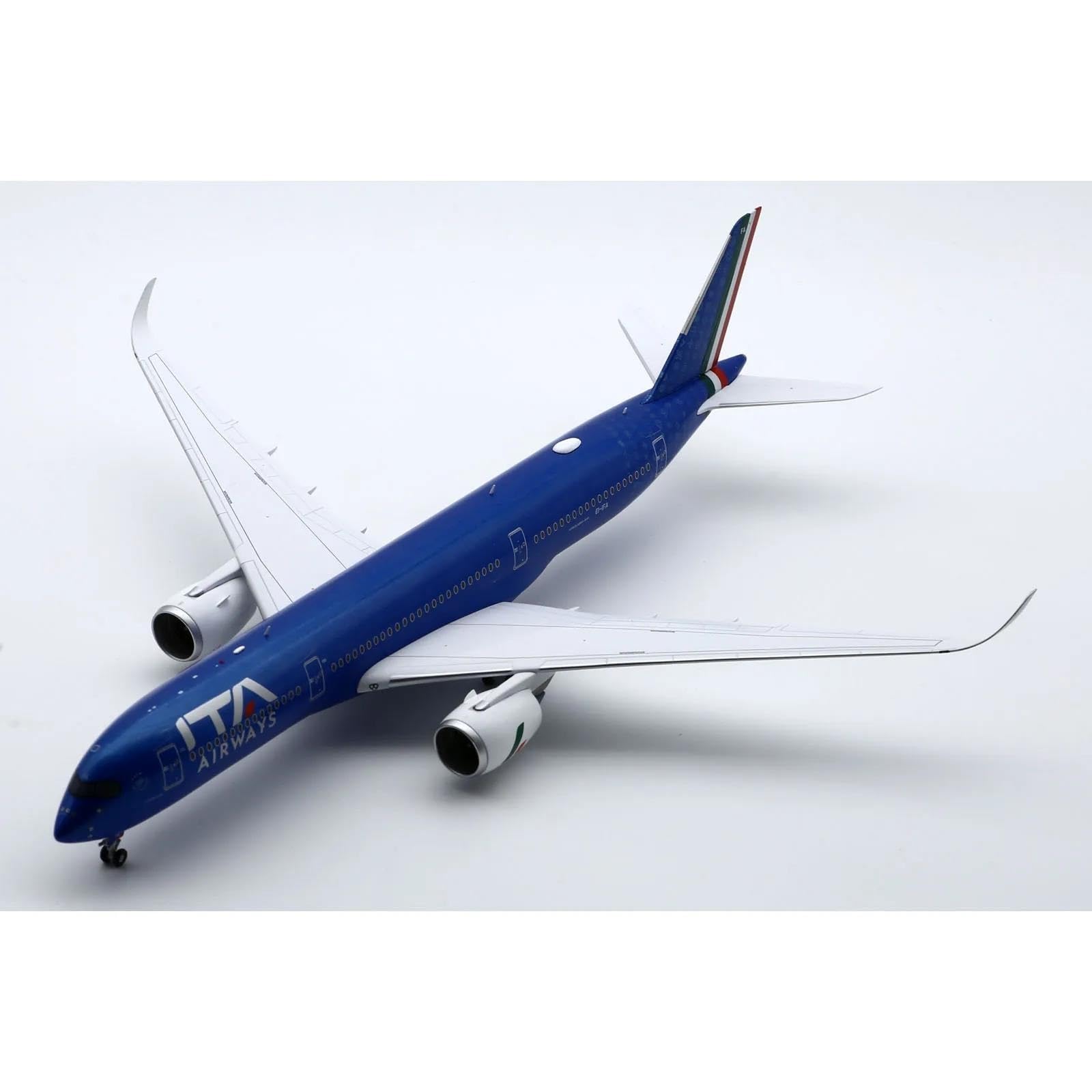 Model samolotu metalowy Model samolotu 1:200 dla ITA Airways Skyteam A350-900XWB odlewany model samolotu samolot odrzutowy zestaw modeli do składania linii lotniczych skala Model samolotu