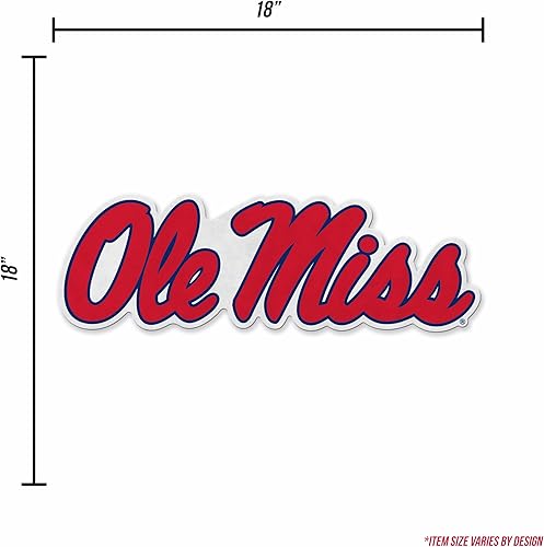 Miniatura 5 de Rico Industries Banderín de corte en forma de banderín de la NCAA - Decoración del hogar y la sala de estar, fieltro suave EZ para colgar