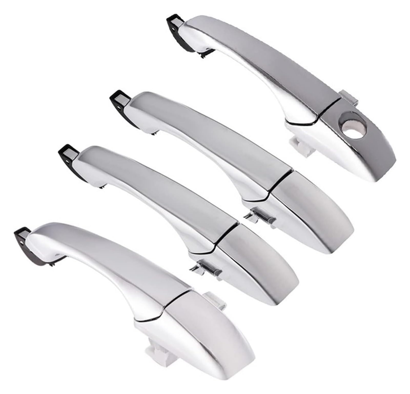 Qwqthgs One Color Car Exterior Door Handle Cap For Chrysler 300 300C 2005 2006 2007 2008 2009 2010 Chrome Car Outer Exterior Door Handle 5065800Ag 4589009Ag