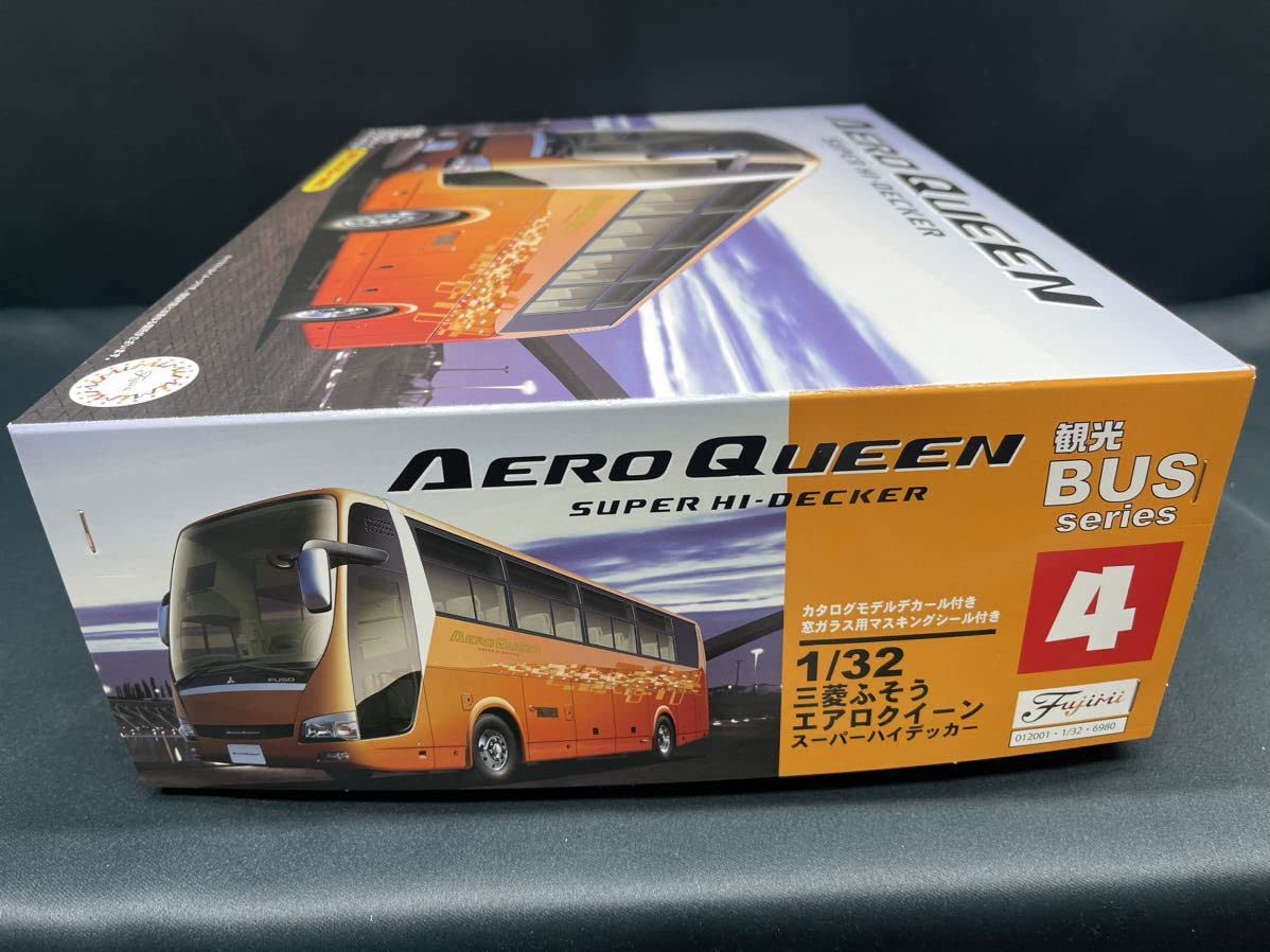 Amazon | 1/32 三菱ふそう エアロクイーン スーパーハイデッカ NO.4