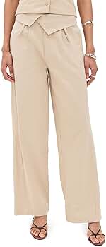 Lioness Women's Flourish Pants, Deep Wheat, Tan, XXXXS at