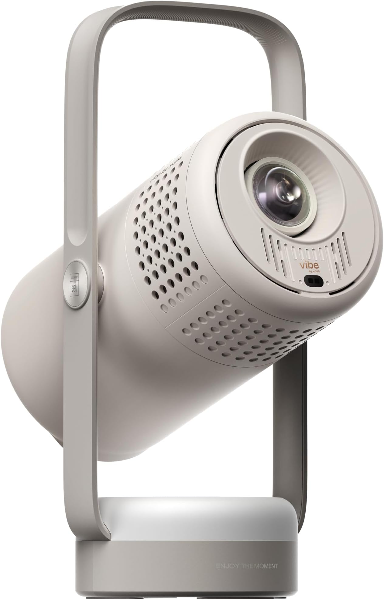 Xgimi Vibe One 1080p Full HD Projector, Official Netflix & Google TV, Supports 4k Ultra HD, Built-in Battery (1.2 Hrs Playtime), 250 ISO Lumens(320 ANSI), 2×3W JBL Speakers, Auto Keystone & Auto Focus