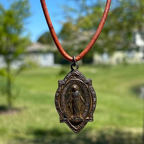 Miniatura 2 de Women Gift Miraculous Medal - Virgin Mary Jewelry, Eternal Love, Mary and Christ, Blessed Mother, Medalla Milagrosa Charms, Mom Birthday Gifts