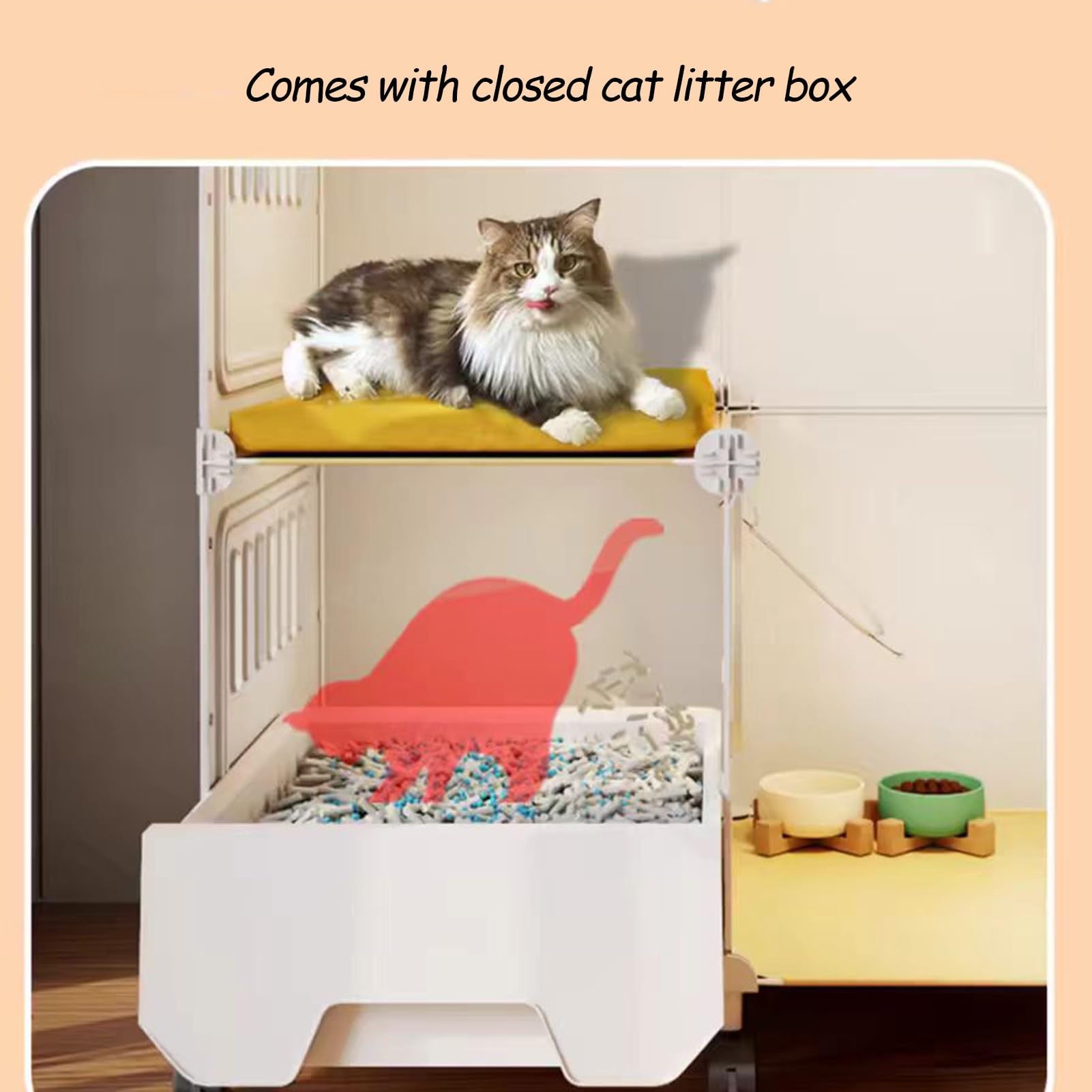 exterior Cat DX デラックス 猫用ケージ 代引不可】GB エクステリア