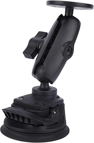 Miniatura 3 de Drfeify Soporte de ventosa de doble bola, soporte de goma premium, soporte de automóvil ajustable de 360 grados, para uso en parabrisas de vehículos