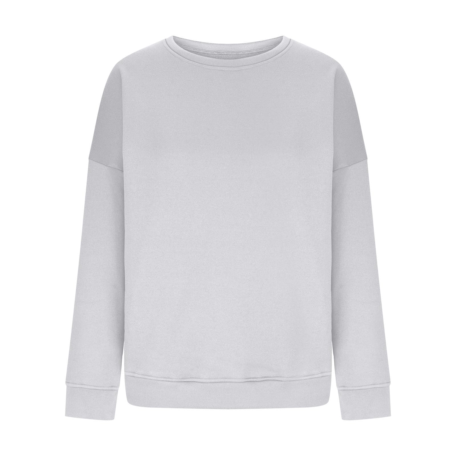 Ceboyel Womens Crew Neck Sweatshirts Oversized Long Sleeve Pullover Hoodie Cute Sweaters Shirts Teens Girls Winter Clothes