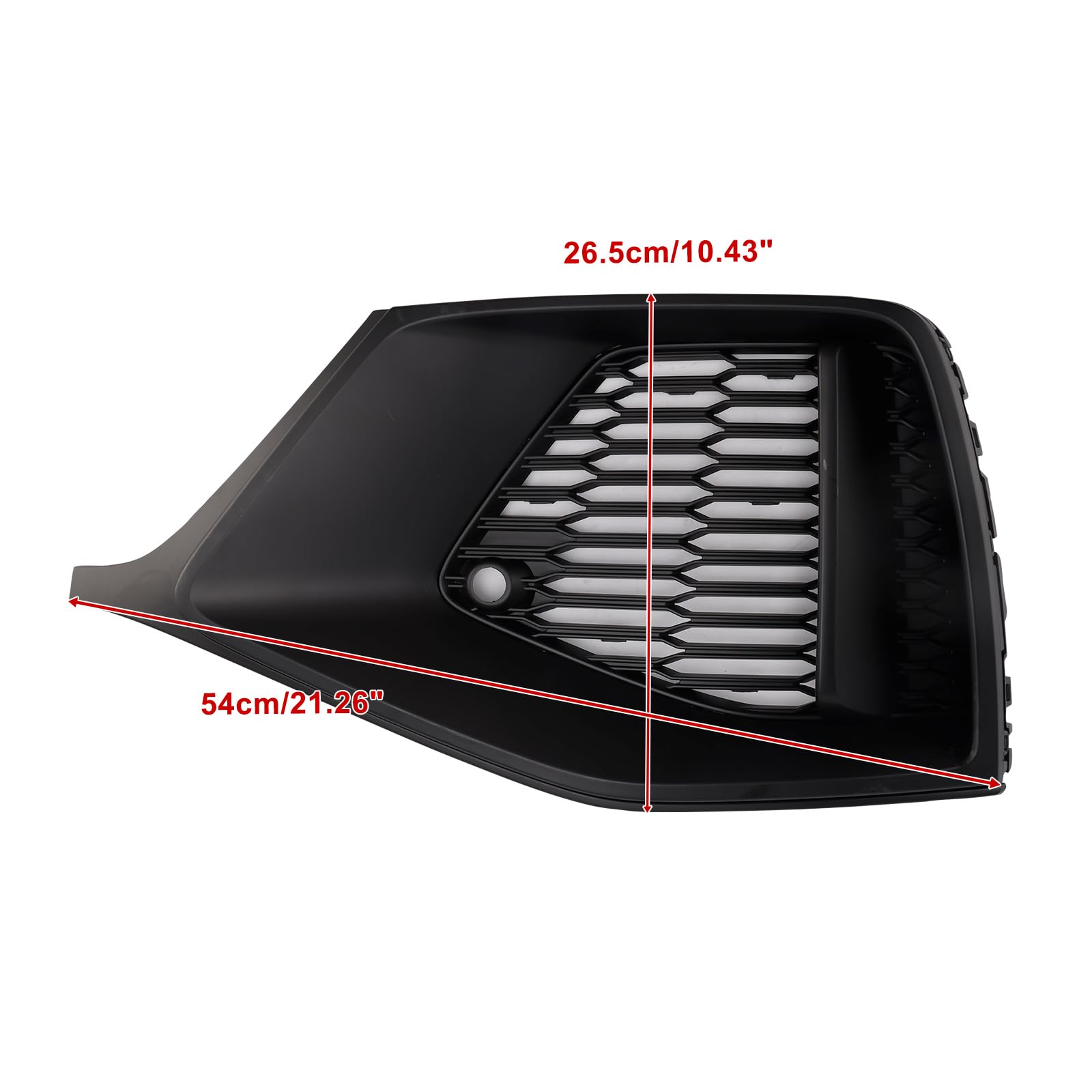 Griglia paraurti Anteriore Left Front Bumper Trim 4M8807681A Fit for Audi Q8 S-Line SQ8 2018-2023 (No Logo)