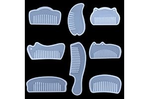 8Pcs Comb Resin Mold Set: Unleash Your DIY Jewelry Art Potential