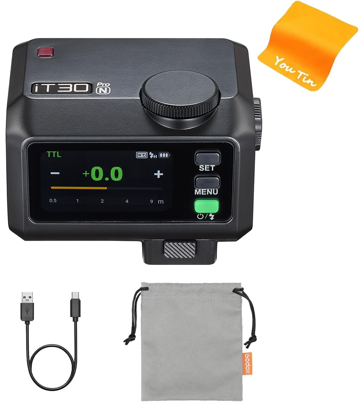 Amazon | Godox IT30Pro-Nミニカメラフラッシュとワイヤレスフラッシュ