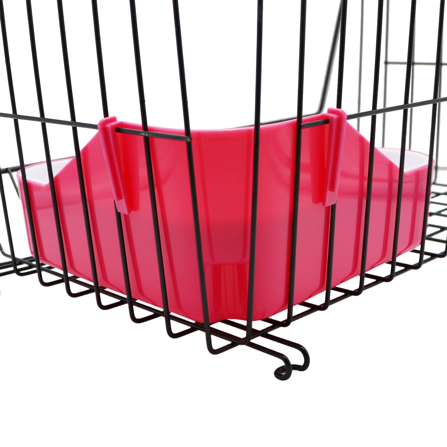 Litewoo Rabbit Litter Box Toilet Bunny Corner Litter Pan Pet Toilet Potty for Guinea Pigs Hamster Chinchilla Ferret Rabbit Small Animal (Pink) - Image 4