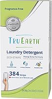 Vista 8 de Tru Earth Platinum – Hojas de detergente para ropa resistentes – hasta 64 cargas (32 unidades), sin fragancia, fórmula de tiras ultraconcentradas